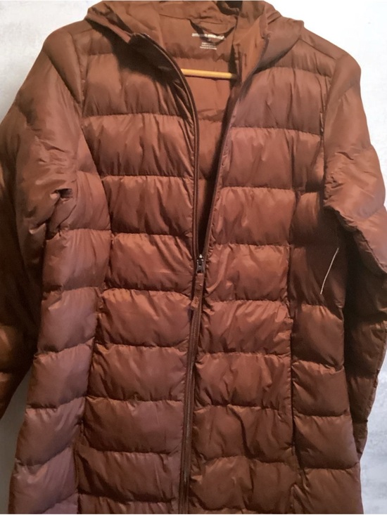 Amazon Essentials Jackets & Blazers - Amazon Essentials Brown Quilted Hooded Puffer Jacket